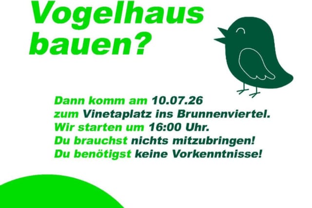 Bau Dein eigenes Vogelhaus