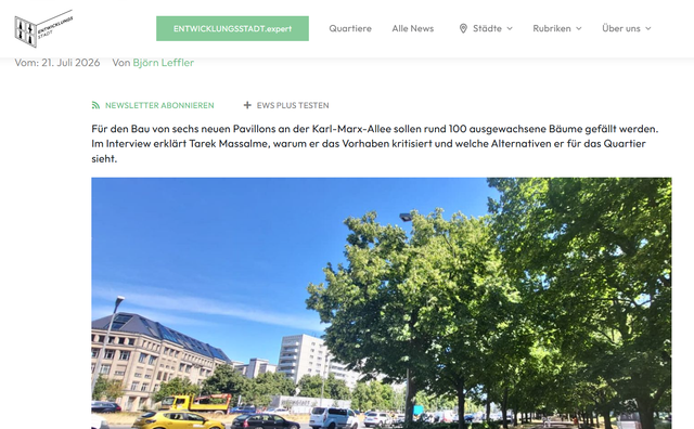 Zwischen Denkmalschutz, Stadtentwicklung und Klimaanpassung